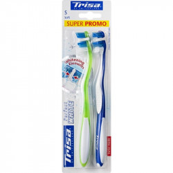 Trisa Perfect White Soft Toothbrush, 2 brushes