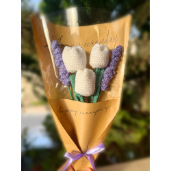 1 Pc Handmade flowers bouquet