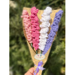 4 Pcs Handmade Multi-colored Lavender