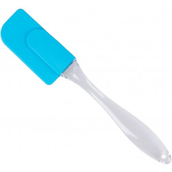 Resistant Flexible Silicone Spatula Kitchen Cooking Utensil, Blue Color