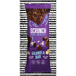 Scrunch Granola Bar Dark Chocolate