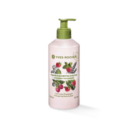 Raspberry & Peppermint Energizing Body Lotion