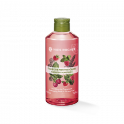 Energizing Bath and Shower Gel - Raspberry Peppermint 200 ml