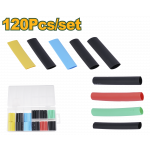 120 Pcs set Heat Shrink Tubing Assortment Jadever JDUR1B01