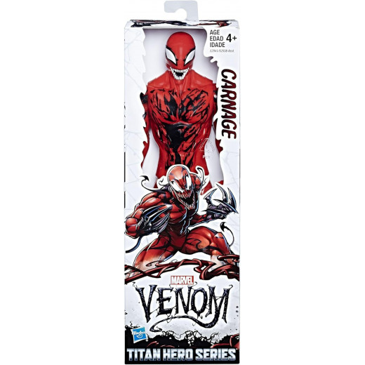 Hasbro | Marvel Venom Titan Hero Series  Carnage Figure