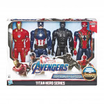 Hasbro | Marvel Avengers Action Figures Titan Hero Series | 4 Pack