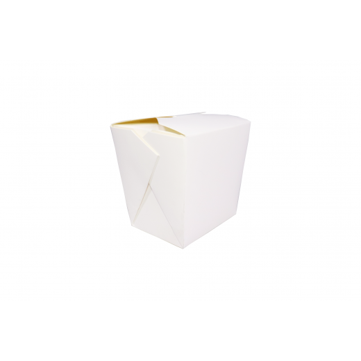 White Noodle Box 32 oz- 10 PCS