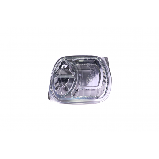 RZ Clear Lid for Plastic Containers Rectangle Black 32oz  - 3 Parts Microwavable - 63 PCS