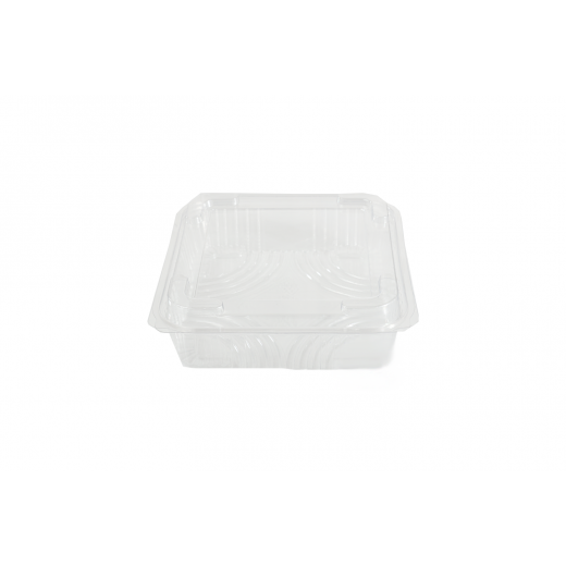 RZ Plastic Containers Rectangle Hinged - 750 cc - 50 Pieces