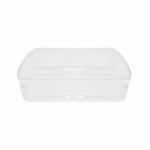 Crystal Containers Rectangle Box with Lid - 700 gr - 1 Piece