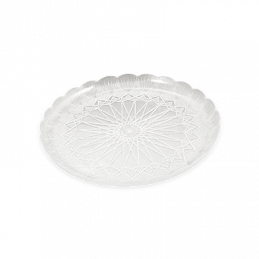 Crystal Plates Round 30 cm - 1 Piece