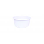 RZ Plastic Containers Round White 350g Microwavable - 50 PCS